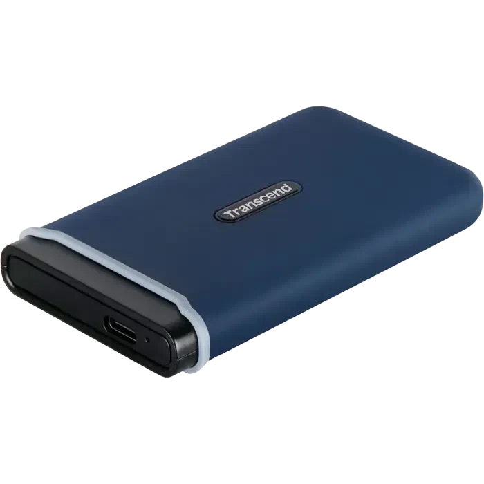 SSD portabil extern Transcend ESD370C, 1 TB, Albastru Marin 3