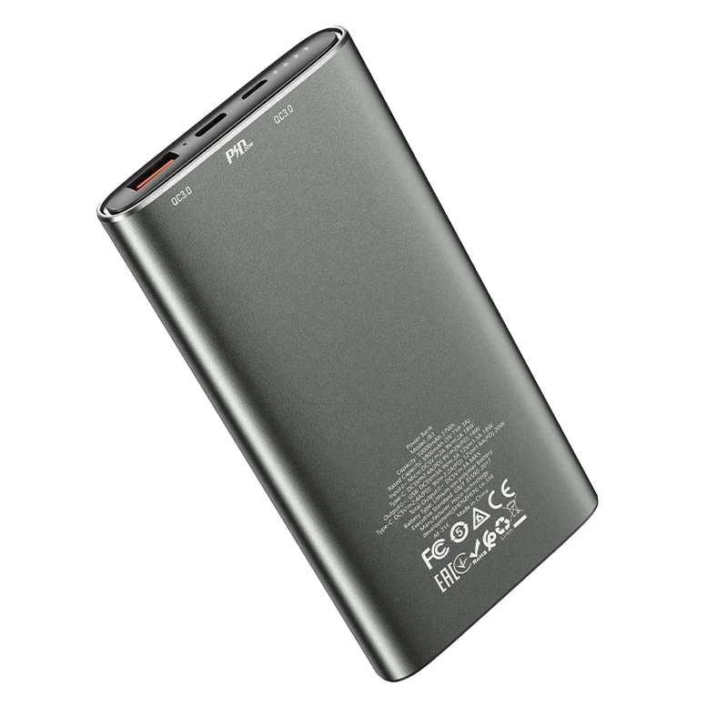 Acumulator extern Hoco J83 Standard 10000mAh Silver 2