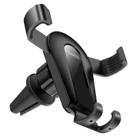 Hoco CA92 Gold shield air outlet gravity holder 2