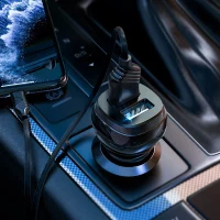 Автомобильная зарядка Hoco Z40 Superior Black 4