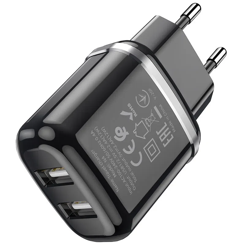 Hoco N4 Aspiring dual port charger(EU) 2