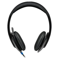 Наушники Logitech H540, Проводные, Черный 2