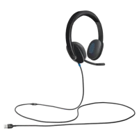 Наушники Logitech H540, Проводные, Черный 4