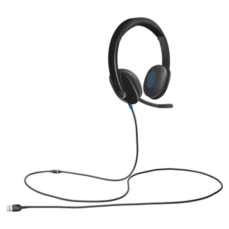 Наушники Logitech H540, Проводные, Черный 4