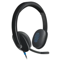 Наушники Logitech H540, Проводные, Черный
