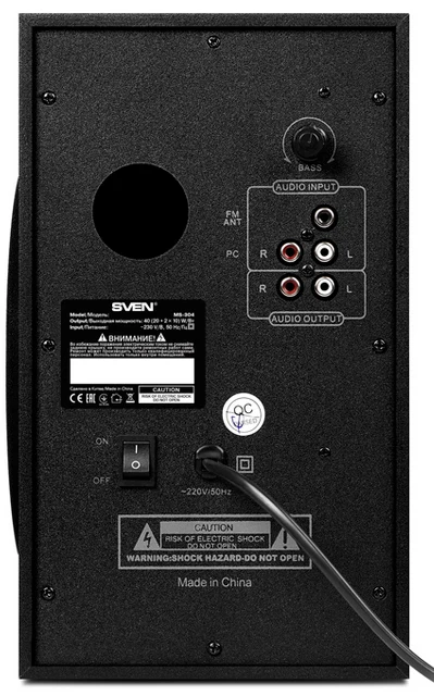 Компьютерные колонки Sven MS-304 Black