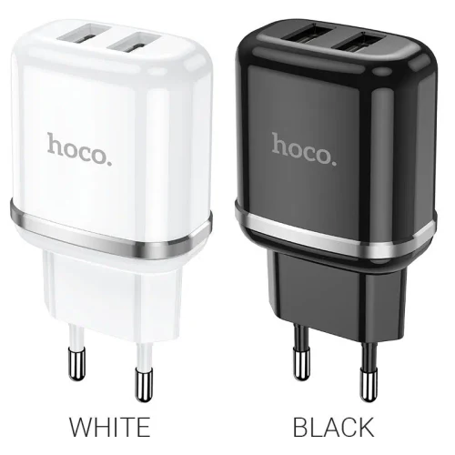 Hoco N4 Aspiring dual port charger(EU)