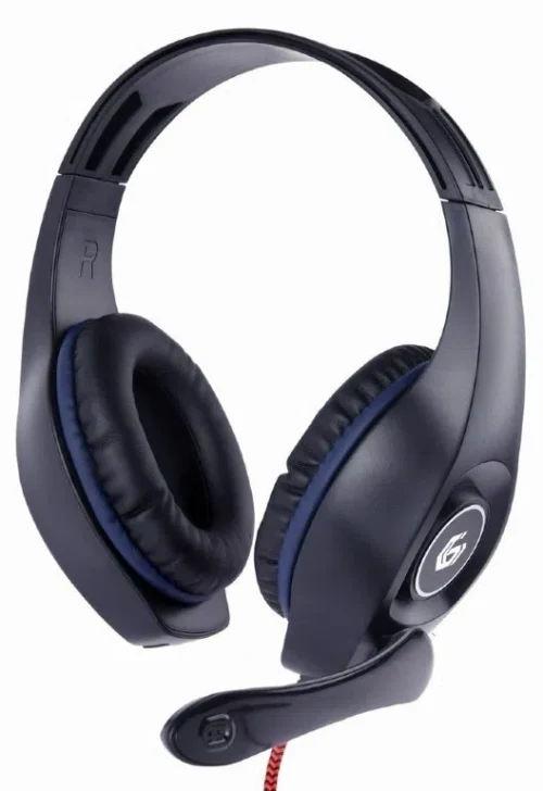 Căşti Gembird GHS-05-B Black/Blue