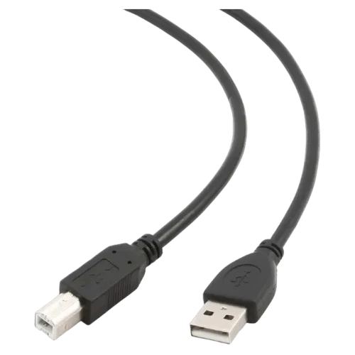 Кабель Cablexpert CCP-USB2-AMBM-6, USB-A to USB-B, 1.8 м, Черный