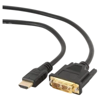 Кабель Cablexpert CC-HDMI-DVI-6, HDMI to DVI, 1.8 м, Черный
