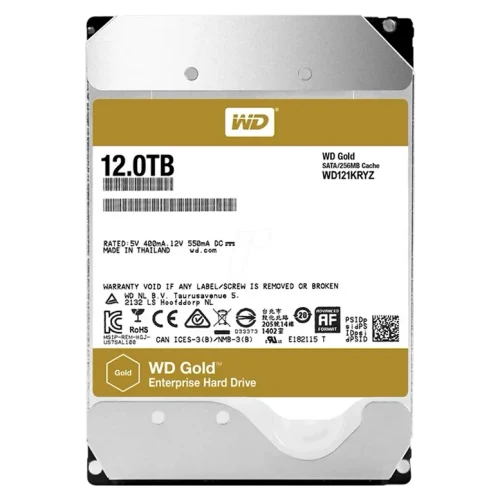 Жесткий диск Western Digital Enterprise Class Gold WD121KRYZ, 12ТБ, 3.5"