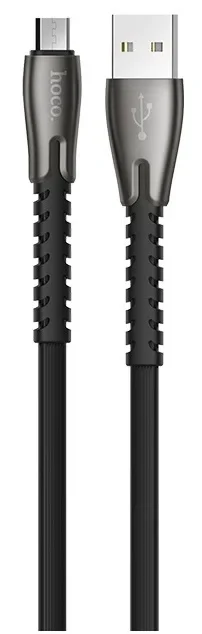 Cablu Hoco U58 Core Micro, USB-A to Micro-USB, 1.2 m, Negru 2