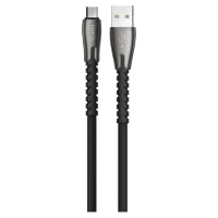 Cablu Hoco U58 Core Micro, USB-A to Micro-USB, 1.2 m, Negru