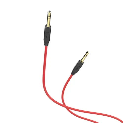 HOCO UPA11 AUX audio cable Red 1m