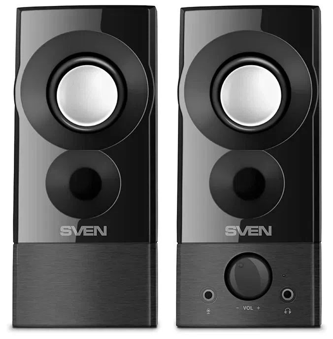 Компьютерные колонки Sven 357 Black 3