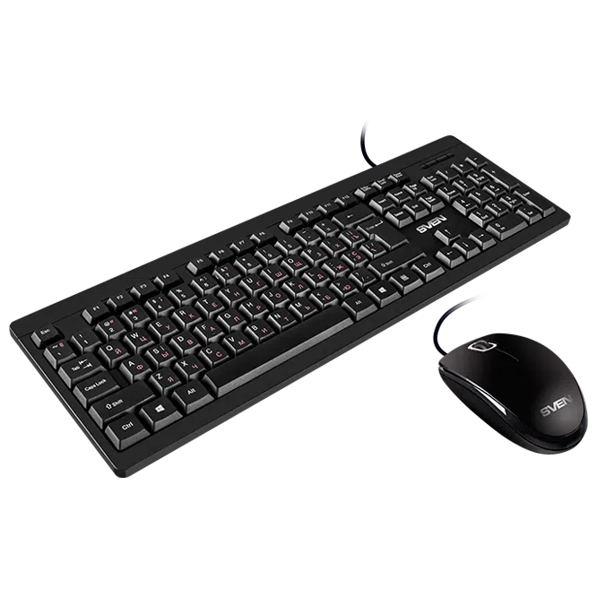 Клавиатура и Мышь Sven KB-S320C, Черный 2
