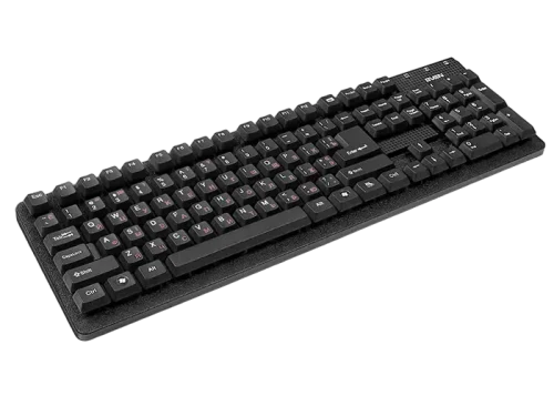 Клавиатура SVEN Standard 301, Проводное, Чёрный