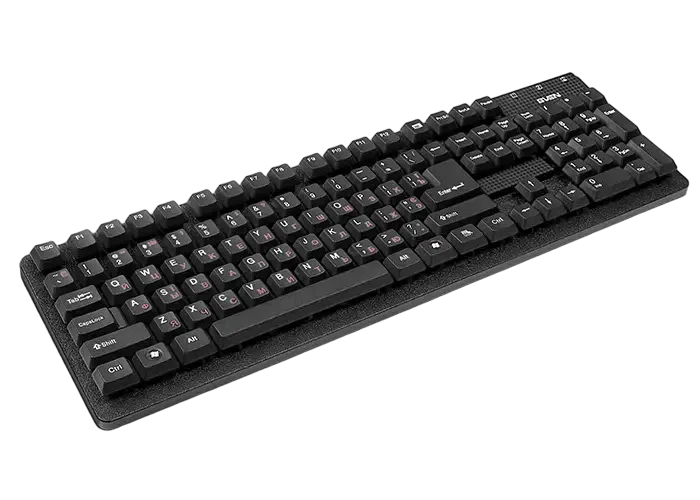 Tastatură SVEN Standard 301, Cu fir, Negru 2