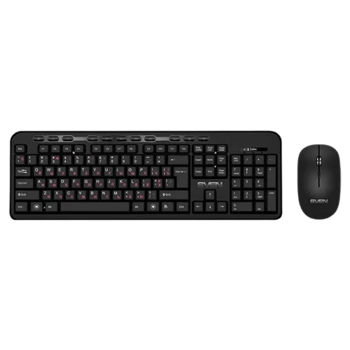 Клавиатура и Мышь Sven KB-C3200W, Черный
