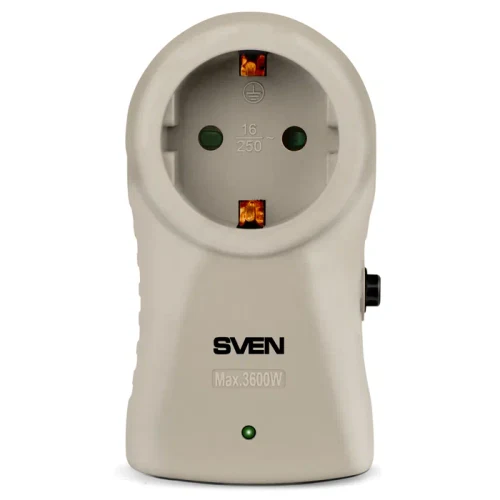 Сетевой фильтр SVEN SF-S1, 1Розеток, Белый