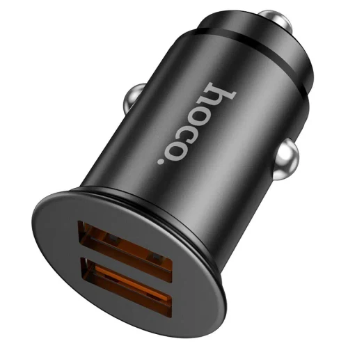 HOCO NZ1 Developer 36W dual port QC3.0 car charger Black