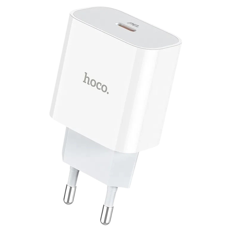 Incarcator HOCO C76A Plus Type-C to Lightning White 2