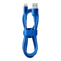 Кабель Cellularline Satellite MFI, USB-A to Lightning, 1 м, Синий 3