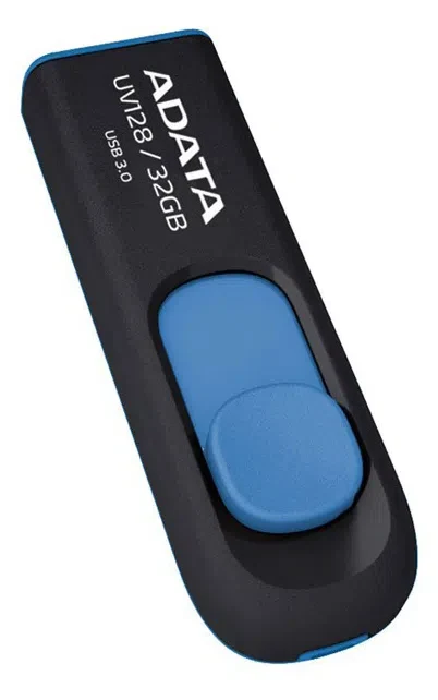 USB Flash Drive Adata UV128 32Gb Black-Blue
