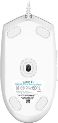 Mouse Logitech G102 Lightsync White 5