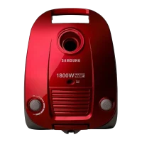 Пылесос Samsung VCC4181V37/SBW, Red 2