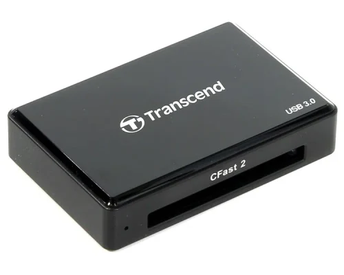 Кардридер Transcend TS-RDF2, micro-USB, USB Type-A, Чёрный