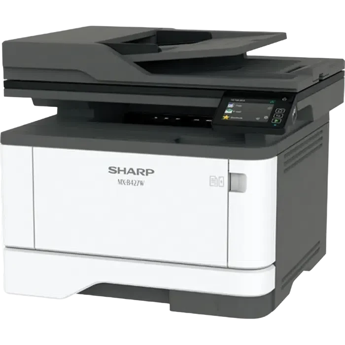 Dispozitiv multifuncțional Sharp Luna MX-B427WEU, Negru-Alb 2