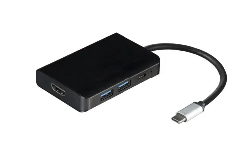Docking Station Chieftec DSC-501, 5-in-1, 1xUSB Type-C, 2xUSB 3.0, 1xHDMI 2.0