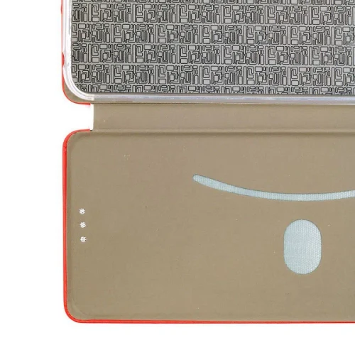 Flip case Smooth/plain leather for Xiaomi Red