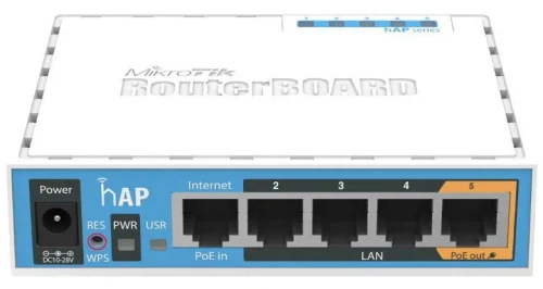 Router wireless MikroTik hAP ac lite (RB952Ui-5ac2nD)