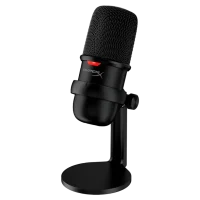Микрофон HyperX SoloCast, Проводной аналоговый, Чёрный