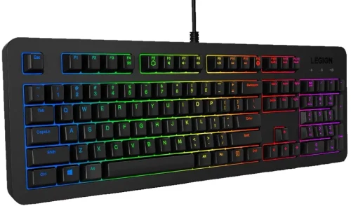 Клавиатура Lenovo Legion K300 RGB RU, Чёрный