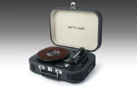 Sistem audio MUSE MT-201 GLD, Negru 3