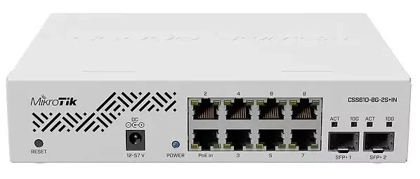 Switch MikroTik CSS610-8G-2S+IN 2