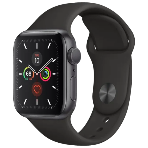 Apple Watch Series 5 GPS MWV82 40mm Space Grey Aluminium /Black Sport Band