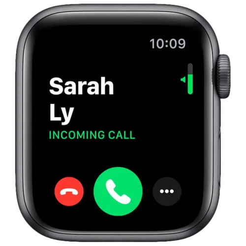 Apple Watch Series 5 GPS MWV82 40mm Space Grey Aluminium /Black Sport Band