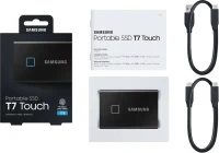 Внешний SSD Samsung T7 Touch 1Tb Black (MU-PC1T0K/WW)