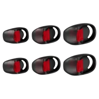 Căști HyperX Cloud Buds, Fără fir, Negru/Roșu 4