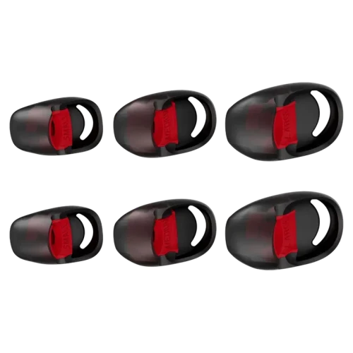 Căști HyperX Cloud Buds, Fără fir, Negru/Roșu