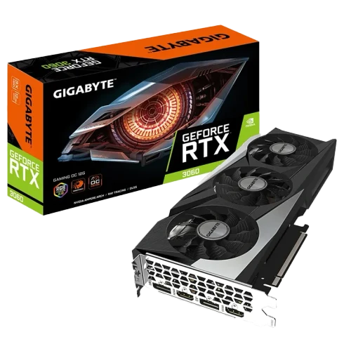 Видеокарта Gigabyte GeForce RTX3060 12Gb GDDR6 Gaming OC (GV-N3060GAMING OC-12GD)