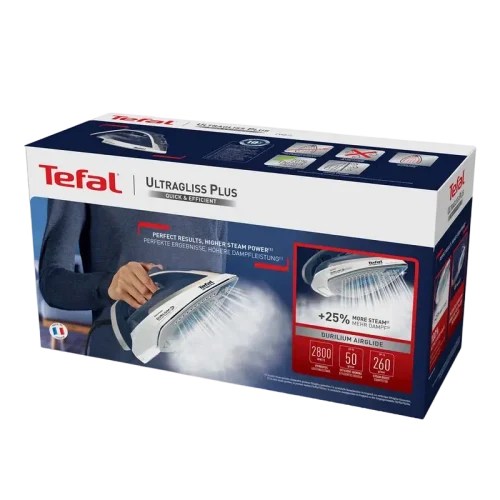 Утюг Tefal Ultragliss Plus FV6812E0, Blue
