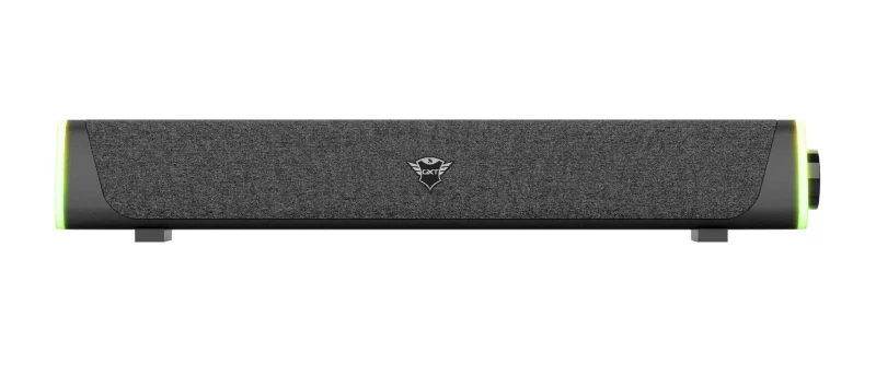 Trust Gaming GXT 620 AXON, RGB gaming soundbar with rainbow wave lighting and easy-to-reach volume control, 12W, USB power/3.5mm jack 140cm, Black 5