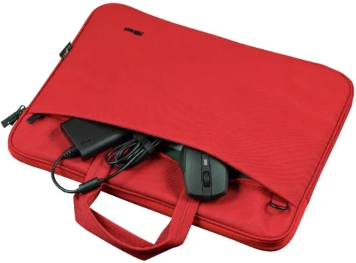 Сумка для ноутбука Trust Bologna Red (24449)