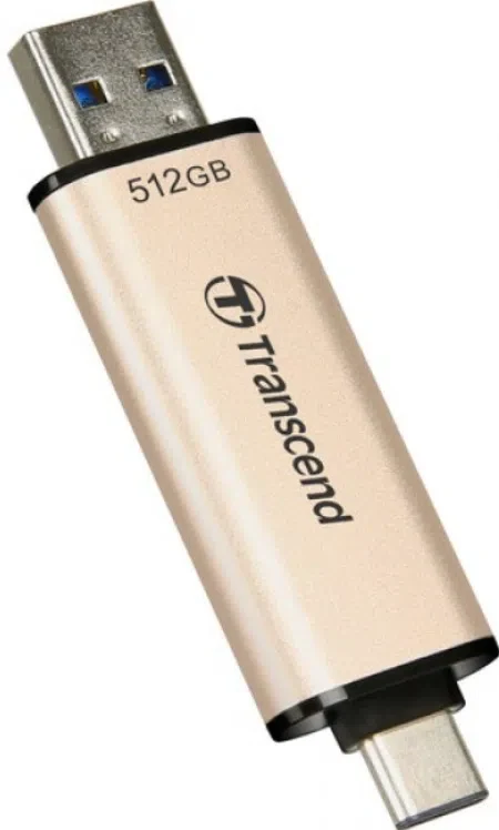 Флеш-накопитель Transcend JetFlash 930C, 512Гб, Золотистый 2