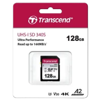 Карта памяти Transcend SDC340S, 128 ГБ, Black 2